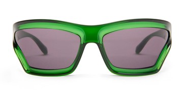 Loewe Arch Mask - Transparent Green Sunglasses