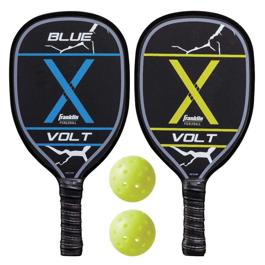 Franklinスポーツpickleball-x 2?Player木製パドルボールセット