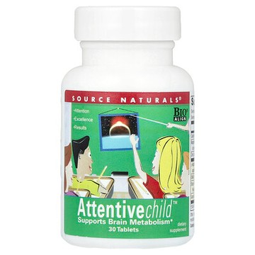 Source Naturals, 專心兒童™，30 片