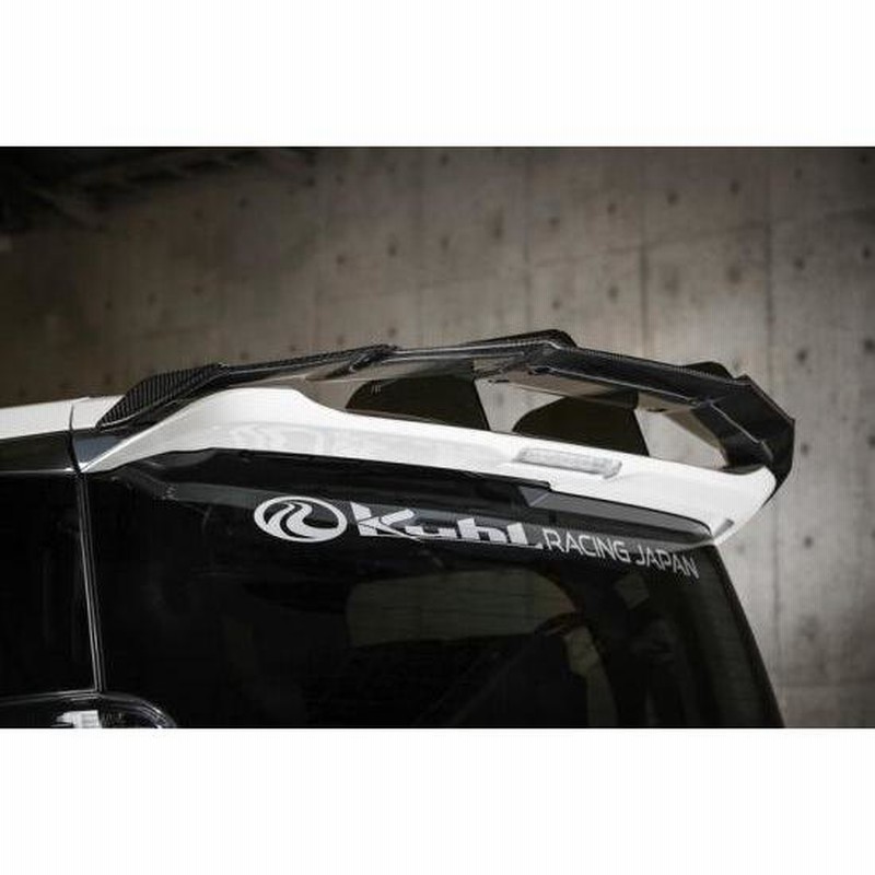 KUHL RACING スワンネックGTウィング 30系 アルファード ヴェル 