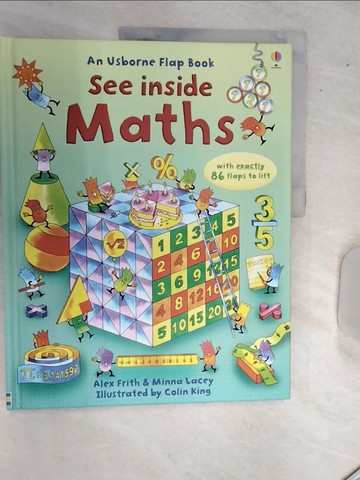 【書寶二手書T1／少年童書_SJL】See inside Maths_Alex Frith,Minna Lacey,Colin King (ILT)