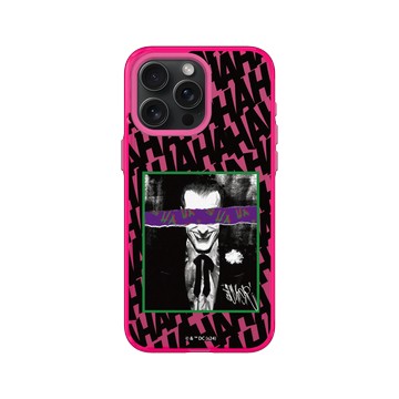 iPhone 15 Pro Max Clear 粉漾桃 - Joker - 小丑經典笑容