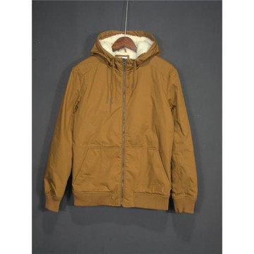 外貿美式男女冬季帆布羊羔絨加厚連帽棉衣加絨保暖工裝夾克外套