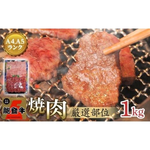 ふるさと納税 石川県 能登町 焼肉用厳選部位1kg