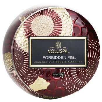 【Voluspa】小巧罐芳香蠟燭 - Forbidden Fig