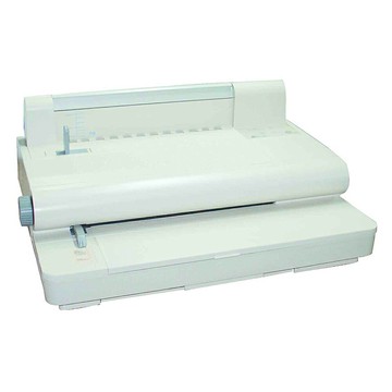 BAS 霸世牌 壓條裝訂機 10孔壓條 裝訂厚度5cm（電動打孔/電動裝訂）/台 WB-4000｜領券最高折$220