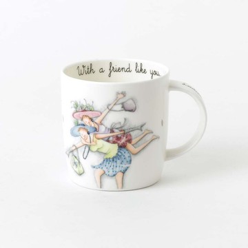 英國 RK | 姐妹淘380ml骨瓷杯和像你這樣的好友在一 起D