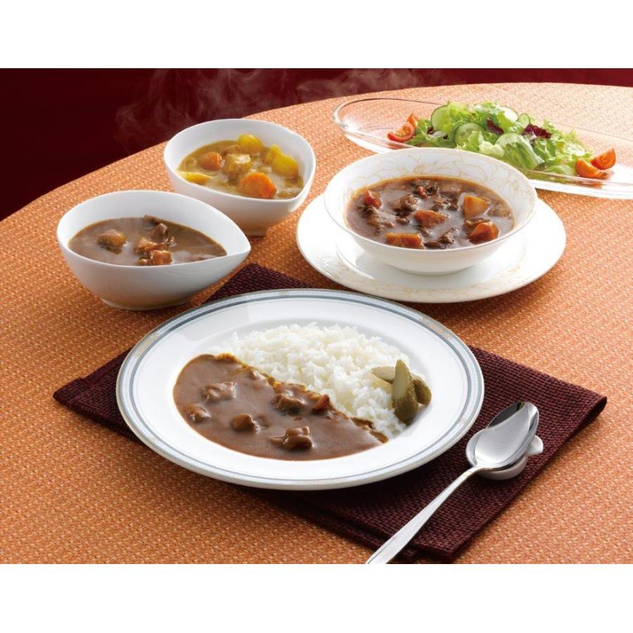 ビーフシチューと2種のカレーセット　シチュー　ビーフ　カレー