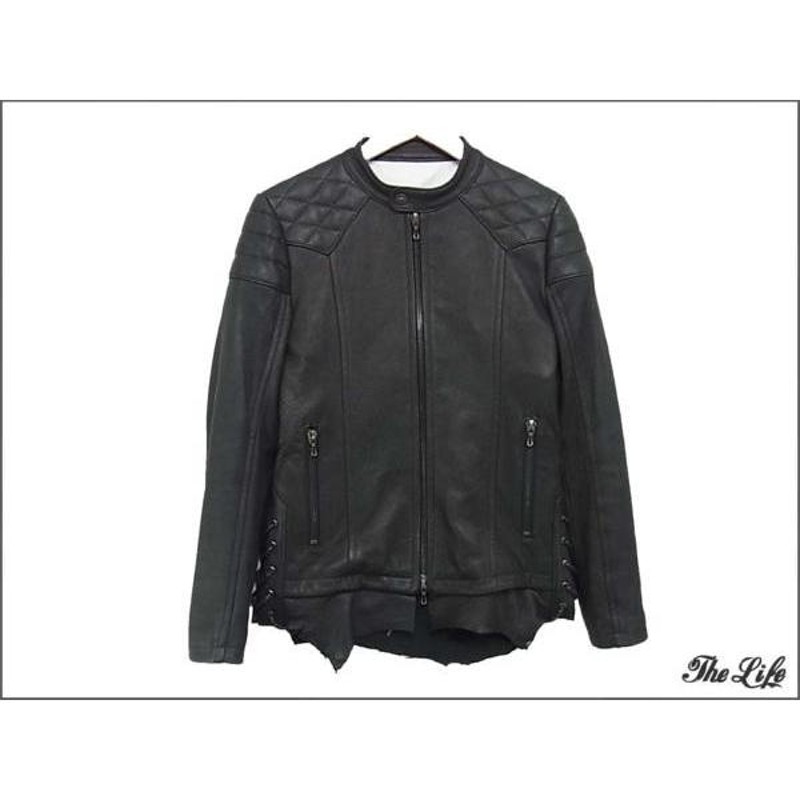 中古 美品 Roenロエンディアスキンシングルライダース44 | LINEブランドカタログ