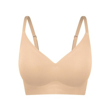 韓國 Verish Cool-Fit 集中高級豐胸無鋼圈內衣 PLUS 米色BEIGE