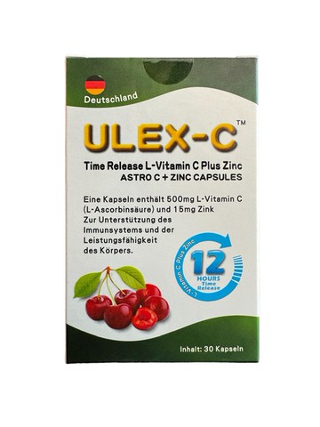 (預購)  健康食品 優麗思 左旋C+鋅 30粒 (HF076)