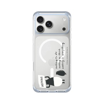 iPhone 17 Pro Max ClearX (MagSafe 兼容) 冰透藍 - 馬來貘 Laimo - NOTHING