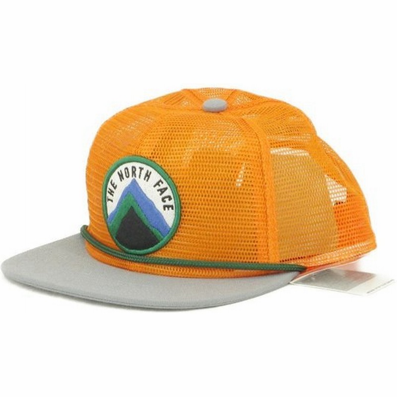 The North Face ノースフェイス メッシュキャップ Nn Mountain All Mesh Cap オレンジ 帽子 メンズ 中古 通販 Lineポイント最大0 5 Get Lineショッピング