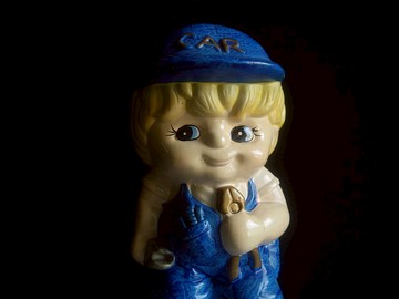 【老時光 OLD-TIME】早期台灣製卡通造型存錢筒