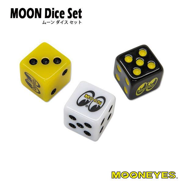 MOON Dice Set SET OF 3 ムーン ダイス セット 3個セット