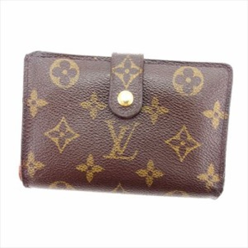 ルイ ヴィトン Louis Vuitton がま口財布 財布 小物 サイフ 二つ折り メンズ可 モノグラム 中古 T7514 通販 Lineポイント最大1 0 Get Lineショッピング