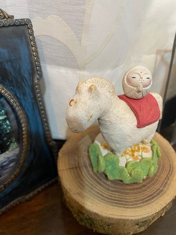 金星馬與白豆地藏王菩薩（附菩提樹底座）