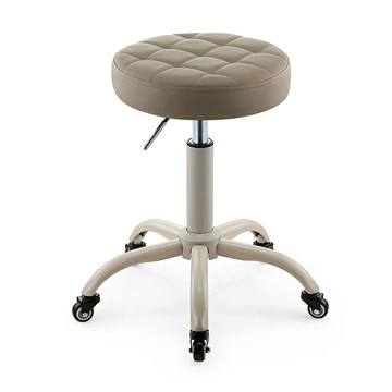 美容椅 升降椅 美容凳美容院專用升降旋轉滑輪理髮大工圓凳高端美甲美髮靠背椅子『XY41698』