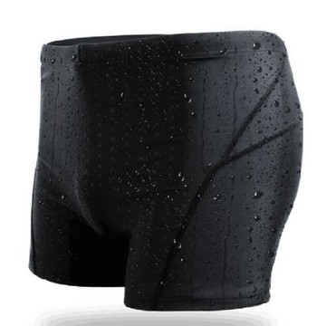 專業鯊魚皮五分防水透氣游泳褲加大碼男士防尷尬速干溫泉平角泳褲