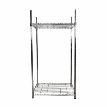 鐵力士架 【Top queen】45 x 75 x 180 cm 二層鐵力士鍍鉻萬用收納架
