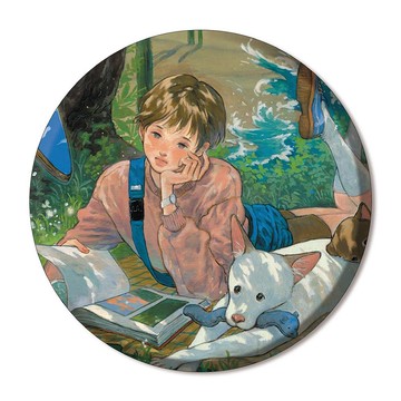 胸針徽章 / 永恆的樂園 / NOMA 插畫文具好物