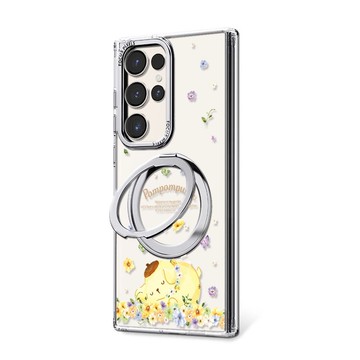 三麗鷗 Samsung S25/S24/S23 360旋轉磁吸立架手機殼-午覺布丁狗