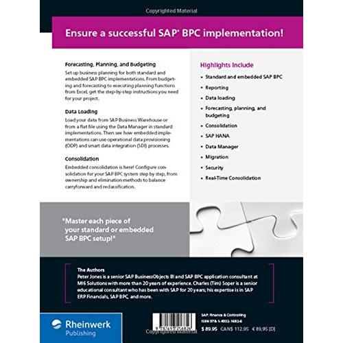 Implementing Sap Business Planning and Consolidation