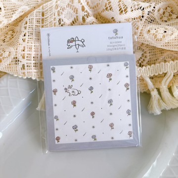 tutuhua 方形便簽 8×8cm 30張