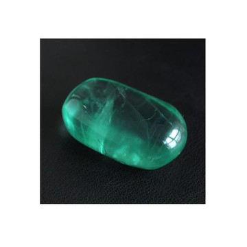 水玉冰魄天然瑩石隨形把玩 螢石手把件綠色透明花紋 原石把玩