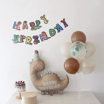 ❤隔日到貨❤  生日 生日佈置 生日裝飾 恐龍 恐龍佈置 佈置 裝飾 氣球 氣球裝飾 恐龍裝飾 氣球佈置 生日氣球