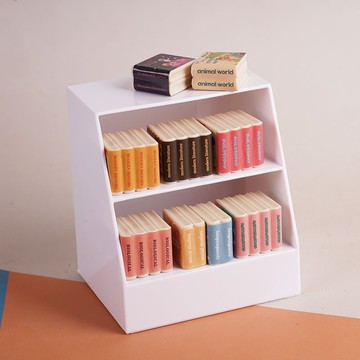 現貨🔥隔日到貨 迷你收纳展示架 仿真玩具 7-11貨架 迷你蛋糕收纳櫃 家家酒遊戲 场景模型 迷你微縮模型 家家酒食玩