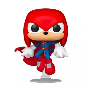 【超萌行銷】FUNKO #596 DC 音速小子 刺蝟納克魯斯 Knuckles AS Superman FN88908