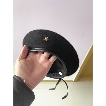 復古男女切格瓦拉復古帽 羊毛時尚貝雷帽 大小號歐美韓版畫家帽子