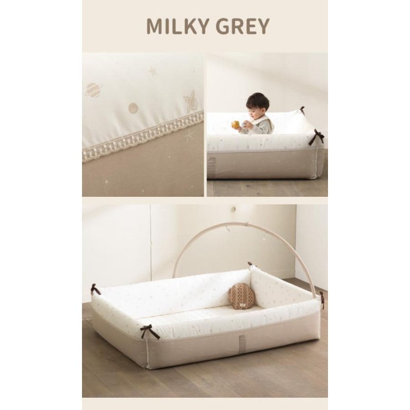 ベビーサークル バンパーベッド 赤ちゃん プレイマット マット  