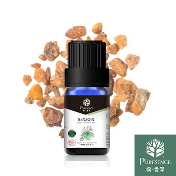 樸香氛PÜRESENCE有機安息香(Benzoin)精油10ml 香薰精油 擴香精油 水氧機 薰香機 空氣淨化 護膚