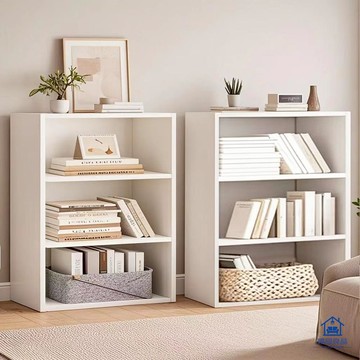 現貨/附發票 60公分三層書櫃 2尺書架 展示櫃 櫃子收納櫃 格子櫃 三格櫃 儲物櫃 置物櫃 收納櫃 免運 可貨到付款 快速出貨 工廠直銷 5y17