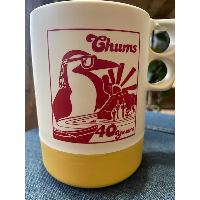 CHUMS(チャムス) ＜40周年限定＞40イヤーズキャンパーマグカップラージ　ナチュラル×イエロー