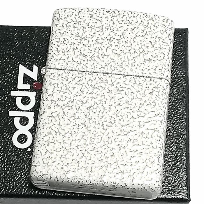 ZIPPO ライター マーキュリーグラス ジッポ スタンダード ホワイト かっこいい 白 メンズ レディース