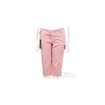 YES LONDON 粉紅色休閒款五分褲
