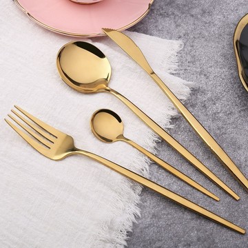 24H出🚀葡萄牙餐具組 Cutipol同款 不鏽鋼餐具 湯勺水果叉 叉子 牛排刀 筷 匙 勺 不鏽鋼筷