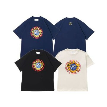 Nike Sportswear Have A Nike Day Tee 笑臉花朵重磅純棉短T 黑/米白/藍 DV0683