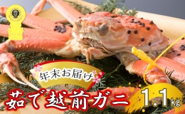 茹で越前ガニ食通もうなる本場の味をぜひ、ご堪能ください。約1.1kg以上 越前がに 越前かに 越前カニ カニ ボイルガニ