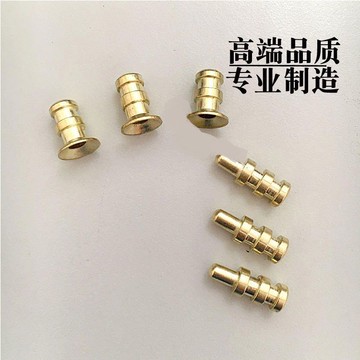 【台灣熱銷】餐檯銅套餐桌銅插銷傢俱五金配件連接件純銅導正銷餐檯板託定位銷【爆款】
