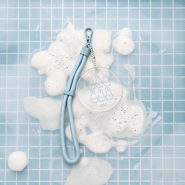【Pinkoi x miffy】Happy Together手機掛繩X透明淺藍線吊牌款
