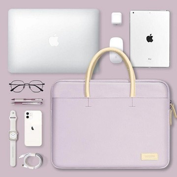 柳丁醬ღ 筆電電腦包14寸女士手提2022新款適用蘋果華為13聯想小新15點6 ❤ XITS