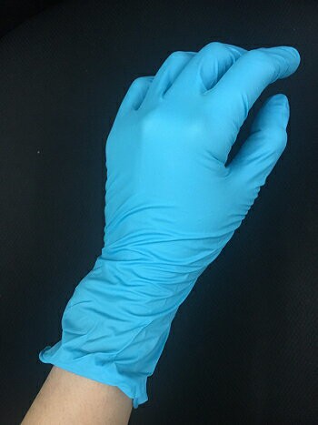 三花 H467 無粉NBR手套(藍)【APP滿額下單10%點數(單一帳號最高5000點)】1/31止