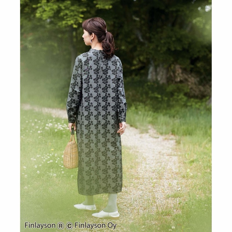 悲劇的な 成分 対象 フェリシモ 北欧 ワンピース ますます 連想 通り抜ける