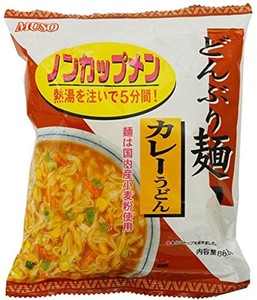 ムソー どんぶり麺・カレーうどん 86.8G×4袋