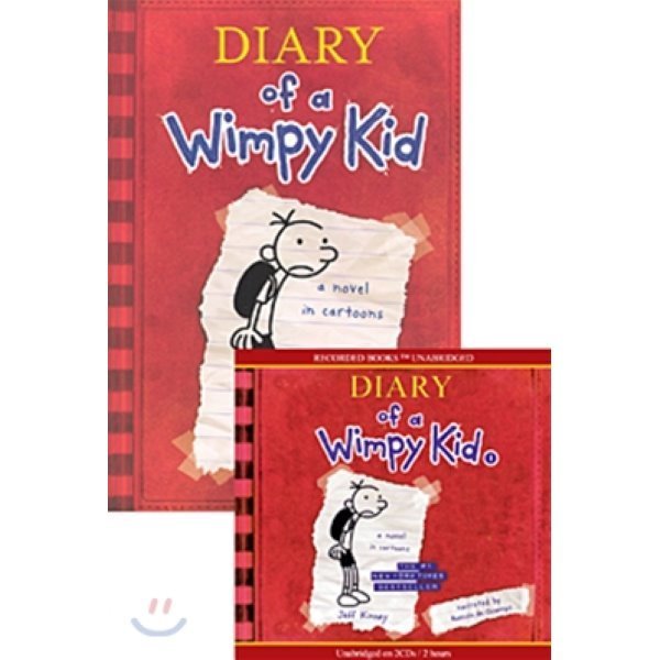 Diary of a Wimpy Kid 1：A Nobel in Cartoons（Book CD）Jeff Kinney