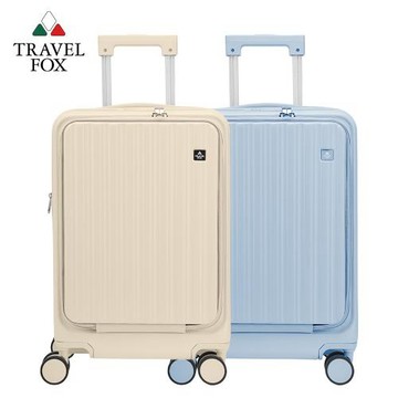 TRAVEL FOX 旅狐 20吋爵士旅人1:9前開式 上掀式 擴充加大 拉鍊箱 TSA海關鎖 飛機輪 旅行箱 行李箱